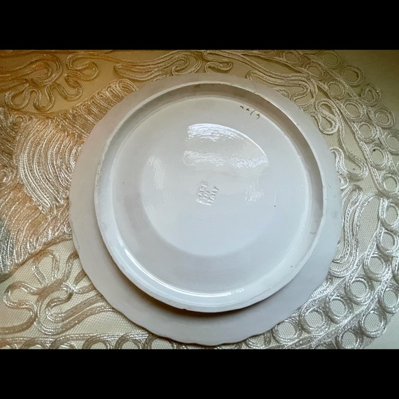 Vintage Hand painted Nora Fenton Soup Tureen and plate // Made in Italy - Picture 9 of 13